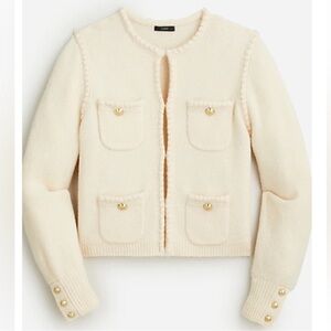J.Crew Odette Lady Sweater Jacket Size Small